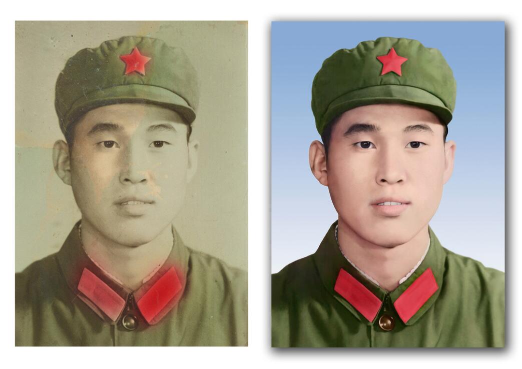 龙山破损照片修复-18